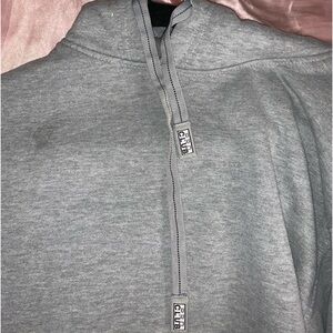 pro club grey hoodie